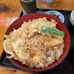 つきじ 天竹 - ふぐ天丼