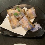 軽井沢 川上庵 - れんこんの海老はさみ揚げ