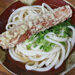 松乃家生麺 - 料理写真:かけ2玉370円＋ちくわ天130円