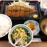 Mekikinoginji - ｻﾊﾞかつ定食