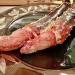 活カニの花咲 - ボイル