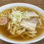 食堂なまえ - 極太手打ちラーメン ¥620