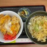 おべんとうのヒライ - 大江戸カツ丼　並うどんセット
