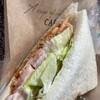 カフェ ド クリエ ホピタル - 旨辛タンドリーチキンサンド　280円