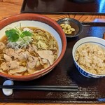 肉蕎麦の源 - 