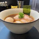 Raxamensenichi - 特製醤油らぁ麺　1,200円(税込)  ※横からも