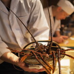 温石 - 伊勢海老、カーリーケール