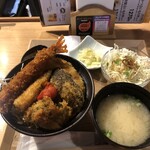 Niigata Katsudon Tarekatsu - 特製合い盛り丼
