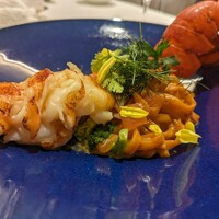 代官山ASO チェレステ 日本橋店 - オマール海老と自家製アメリケーヌソース「パスタ」