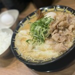 特製味噌ラーメン わだ商店 西池袋店 - 味噌祝い盛りラーメン¥1,220