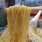 中華そば 水嶋 - 「麺秀栄」さんの細ストレート麺
