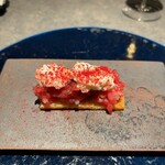 malca - 本マグロタルタルのブルスケッタ