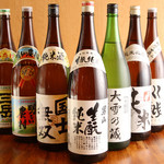 赤提灯酒場×ビストロ 恵比寿 喰家 ショッカー - 日本酒・焼酎の種類が豊富です。