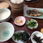 しずく亭 - 麦とろ定食(2,500円)