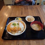 かつ丼 天下星 - 天下星カツ丼。どんぶりが小さいので然程の量では有りません!