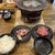 七輪焼肉 安安 - 料理写真:厚切り塩カルビ　ご飯、スープはおかわり自由！