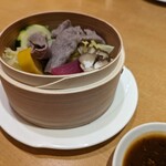 Chuugokuryouri Nanen - 牛肉と野菜のせいろ蒸し