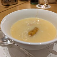 中国料理 南園 京王プラザホテル八王子店 - タラバガニとウニのフカヒレスープ