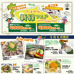 "Fresh Green Fair" held in May and June only!