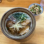 自家製麺沖縄そば 海と麦と - 料理写真:海麦そば&ジューシー