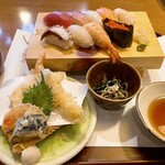 海鮮問屋 北の商店 - にぎり寿司と天ぷら膳