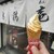 金澤烏鶏庵 - 料理写真:烏骨鶏卵ソフトクリーム2色