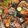 韓国料理 サムギョプサルとフライドチキン スリスリマスリ 梅田店