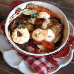 ピザ アリコット - アヒージョ(おひとり様)