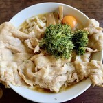 麺屋　たか - 徳島ラーメン肉ダブル（税込1,140円）