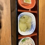 新宿 今井屋本店 - 前菜3種