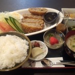 愛ちゃん - メンチカツ定食