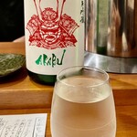 焼鳥 せきね - お酒は赤武の純米吟醸からスタート