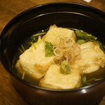 Naka da - ごま豆腐の揚げ出し　　750円