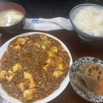 若木屋 - 麻婆豆腐定食¥800-