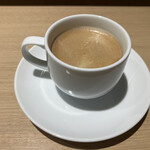 北海道牛乳カステラ - コーヒー