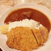 しまや - 国産極上ロースカツと豚バラ煮込カレー　1000円