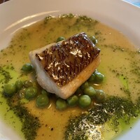 オーベルジュ ド マノワール吉庭 - 鯛のソテー