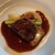 吉庭 - 料理写真:牛フィレ肉のステーキ、筍、アスパラ、ニンニク添え