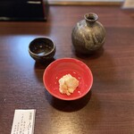 しゅばく - 石川県　黒帯　クリームチーズの味噌和え