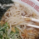 Aoi Seimen - こってり醤油ラーメンの細麺