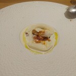 フィエルテ - 本鮪とホワイトアスパラの中身雲丹も