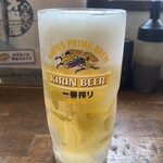 めしや　大磯港 - 生ビール