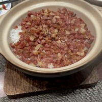 家寶 跳龍門 - 干し豚肉と腸詰の炊き込みご飯