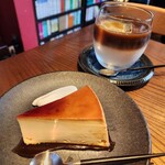 Mafu Mi Kohi Ten - プリン、アイスカフェオレ