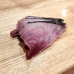 おすし 花富 - 鰹の藁焼き