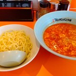 元祖ニュータンタンメン本舗 - 「つけタン 中辛（大盛）」全景