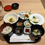 野菜&うまだし KICHI - 京御膳（税込み３８５０円）