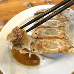 麺屋 龍 - 餃子『にんにく醤油』トッピング