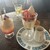 コマグラ カフェ - 料理写真:イチゴとチャイのパフェ他