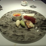 ル・ジャンティオム - ４種盛り合わせ＋アイス